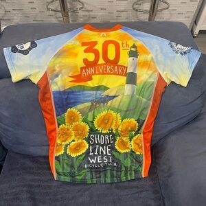 Primal Shoreline West 2021 League of Michigan Cycling Jersey 30 Anniversary